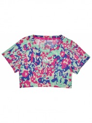 t-shirt με κοντά μανίκια adidas tr-es aop t