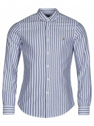 πουκάμισο με μακριά μανίκια polo ralph lauren chemise coupe droite en oxford
