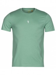 t-shirt με κοντά μανίκια polo ralph lauren t-shirt ajuste en coton logo central