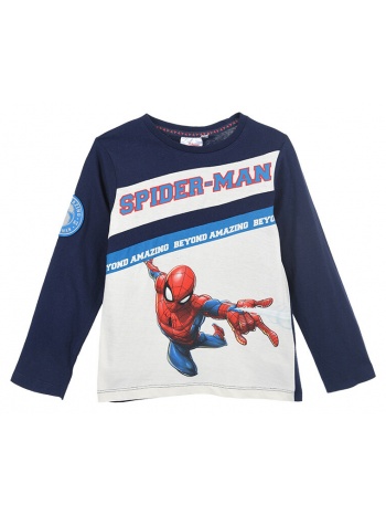 μπλουζάκια με μακριά μανίκια team heroes t shirt spiderman σε προσφορά