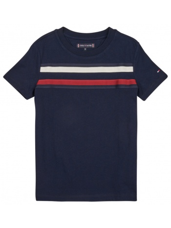 t-shirt με κοντά μανίκια tommy hilfiger global stripe tee σε προσφορά