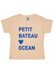 t-shirt με κοντά μανίκια petit bateau faon