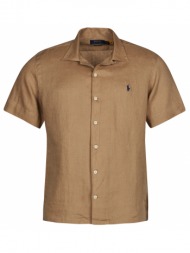 πουκάμισο με κοντά μανίκια polo ralph lauren chemise coupe droite en lin