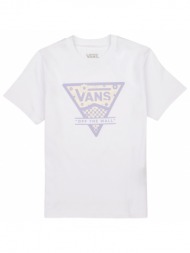 t-shirt με κοντά μανίκια vans checker floral triangle bff