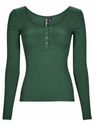 μπλουζάκια με μακριά μανίκια pieces pckitte ls top noos