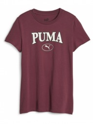 t-shirt με κοντά μανίκια puma puma squad graphic tee g