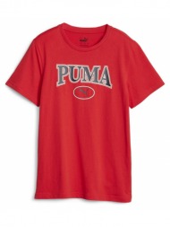 t-shirt με κοντά μανίκια puma puma squad tee b