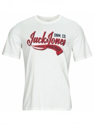 t-shirt με κοντά μανίκια jack & jones jjelogo tee ss o-neck 2 col aw23 sn