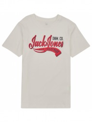 t-shirt με κοντά μανίκια jack & jones jjelogo tee ss neck 2 col jnr