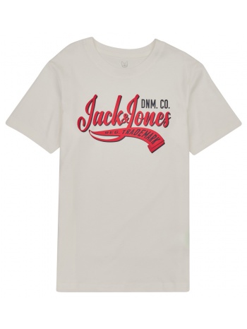t-shirt με κοντά μανίκια jack & jones jjelogo tee ss neck 2 σε προσφορά