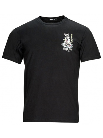 t-shirt με κοντά μανίκια replay m6676 σε προσφορά
