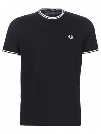 t-shirt με κοντά μανίκια fred perry twin tipped t-shirt σε προσφορά