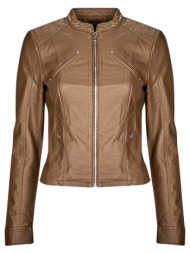 δερμάτινο μπουφάν vero moda vmfavodona coated jacket noos