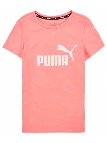 t-shirt με κοντά μανίκια puma ess logo tee g σε προσφορά