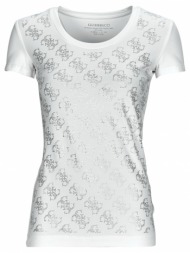 t-shirt με κοντά μανίκια guess ss vn 4g allover tee