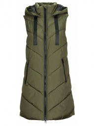 χοντρό μπουφάν jdy jdyskylar padded hood waistcoat otw noos