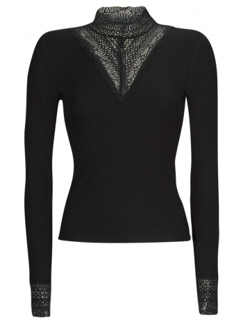 μπλούζα only onltilde l/s high neck lace top jrs