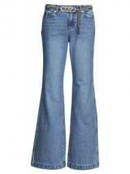 φαρδιά / καμπάνα michael michael kors flare chain belt dnm jean