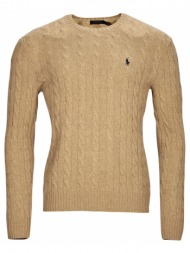 πουλόβερ polo ralph lauren pull col rond en maille torsadee