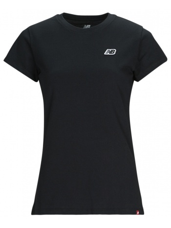 t-shirt με κοντά μανίκια new balance wt23600-bk σε προσφορά