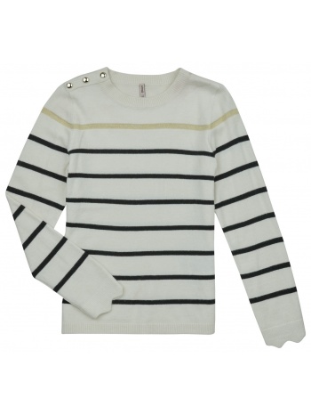 πουλόβερ only kogelisa ls button o-neck cs knt σε προσφορά