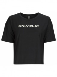 t-shirt με κοντά μανίκια only play onpfont logo short ss train tee