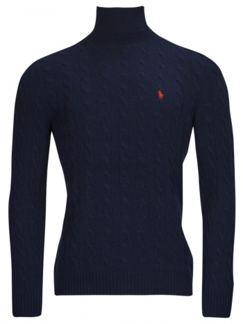 πουλόβερ polo ralph lauren pull col roule en maille torsadee