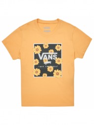 t-shirt με κοντά μανίκια vans sunflower animal box crew