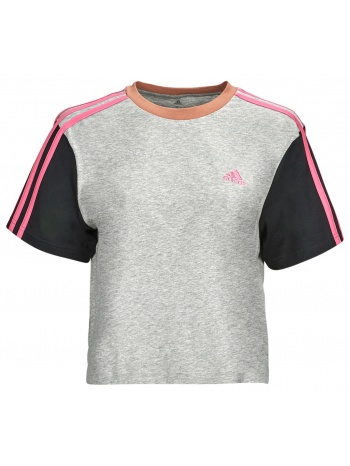 t-shirt με κοντά μανίκια adidas 3s cr top σε προσφορά