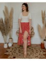 κοντές φούστες céleste tourterelle σύνθεση: viscose / lyocell / modal,βισκόζη