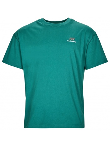 t-shirt με κοντά μανίκια new balance uni-ssentials cotton σε προσφορά