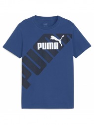 t-shirt με κοντά μανίκια puma puma power graphic tee b