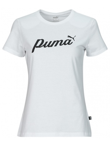 t-shirt με κοντά μανίκια puma ess+ blossom script tee σε προσφορά