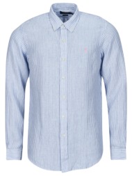 πουκάμισο με μακριά μανίκια polo ralph lauren chemise coupe droite en lin