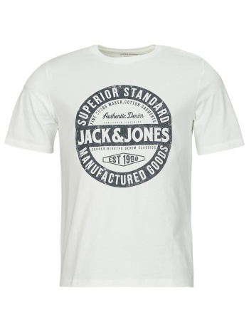 t-shirt με κοντά μανίκια jack & jones jjejeans tee ss
