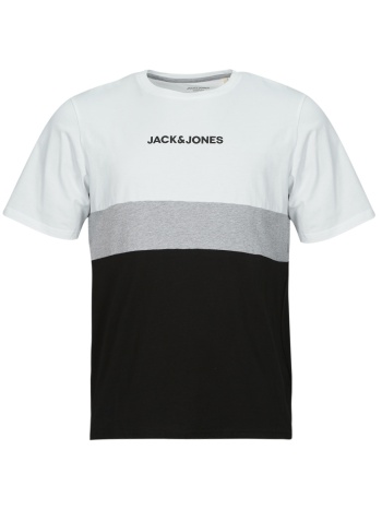 t-shirt με κοντά μανίκια jack & jones jjereid blocking tee