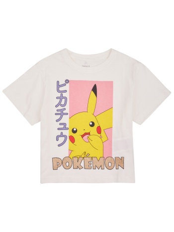 t-shirt με κοντά μανίκια name it nkfnabina pokemon ss loose σε προσφορά