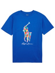 t-shirt με κοντά μανίκια polo ralph lauren ss cn-knit shirts-t-shirt