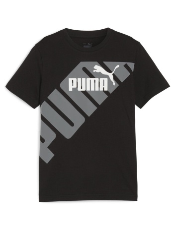 t-shirt με κοντά μανίκια puma puma power graphic tee b