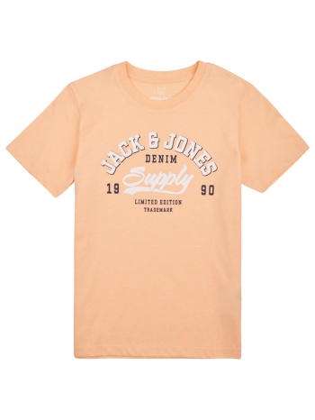 t-shirt με κοντά μανίκια jack & jones jjelogo tee ss neck 2