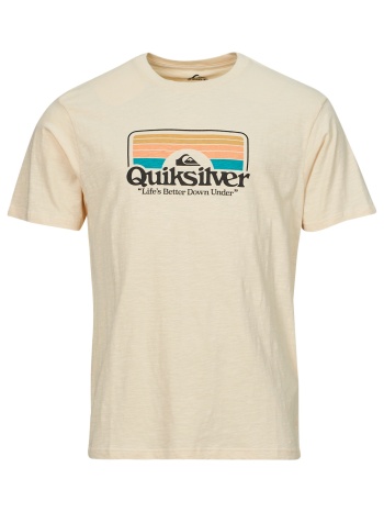 t-shirt με κοντά μανίκια quiksilver step inside ss
