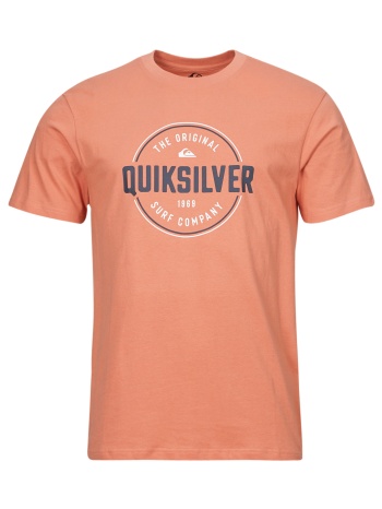 t-shirt με κοντά μανίκια quiksilver circle up ss