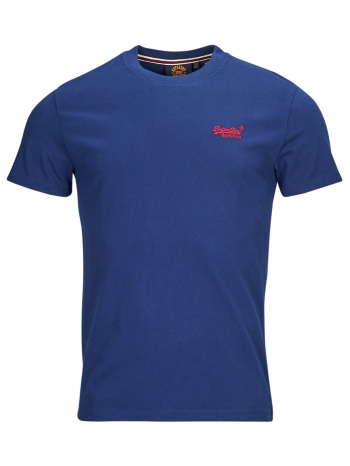 t-shirt με κοντά μανίκια superdry essential logo emb tee