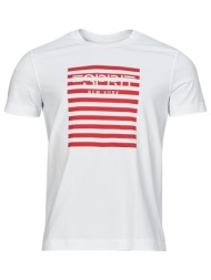 t-shirt με κοντά μανίκια esprit ocs logo stripe
