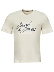 t-shirt με κοντά μανίκια jack & jones jjzuri tee ss crew neck