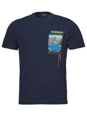 t-shirt με κοντά μανίκια napapijri s canada σε προσφορά