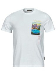 t-shirt με κοντά μανίκια napapijri s canada