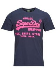 t-shirt με κοντά μανίκια superdry neon vl t shirt