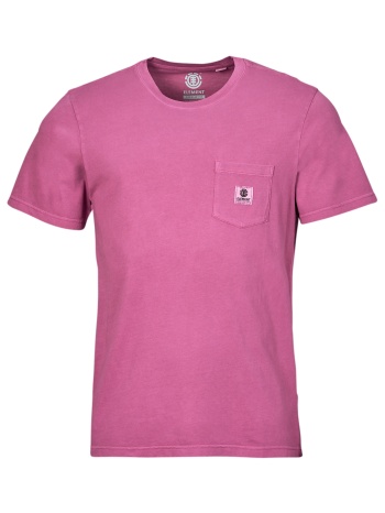 t-shirt με κοντά μανίκια element basic pocket pigment ss σε προσφορά