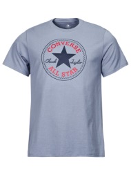 t-shirt με κοντά μανίκια converse chuck patch tee thunder daze
